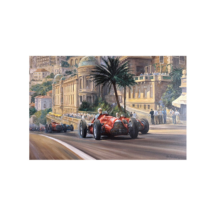 Alan Fearnley - Fangio's Victory at Monaco