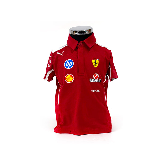 Ferrari Kids Team Polo Shirt