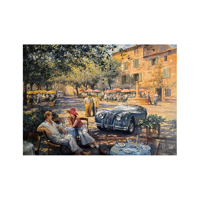 Alan Fearnley - Cat Nap in Provence