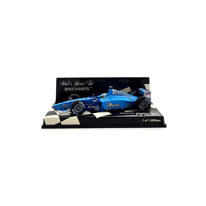 Minichamps 1/43 2001 Benetton Showcar Fisichella 430010097