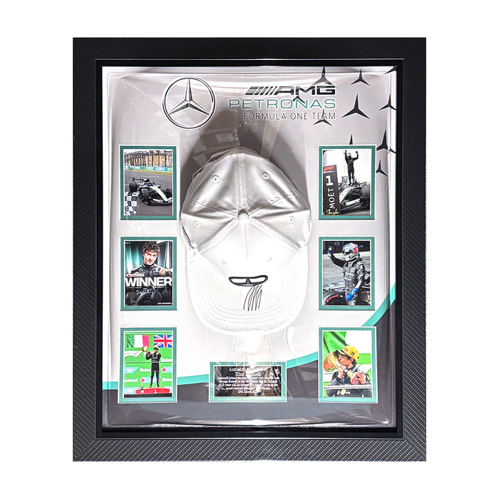 Kimi Antonelli Signed Cap Framed