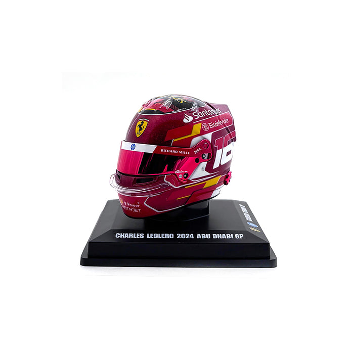 Looksmart 1/5 2024 Charles Leclerc Helmet Abu Dhabi