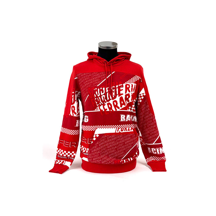 Ferrari F1 Graphic Hoodie Red