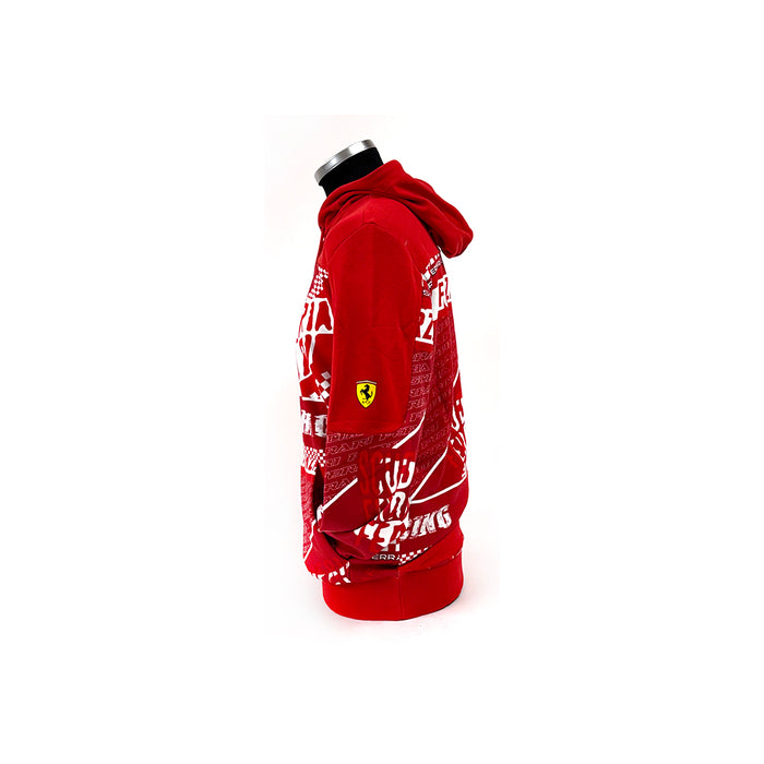 Ferrari F1 Graphic Hoodie Red
