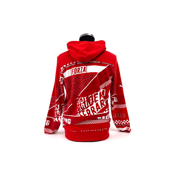 Ferrari F1 Graphic Hoodie Red