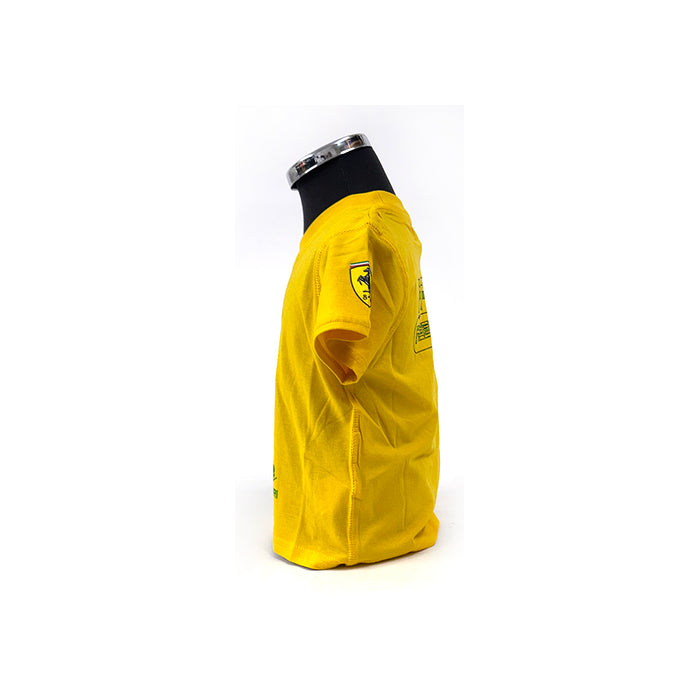 Ferrari Kids Rebirth Tee Yellow