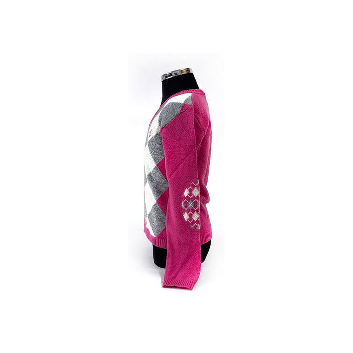 Ferrari Kids Diamond Tricot Jumper Fuchsia