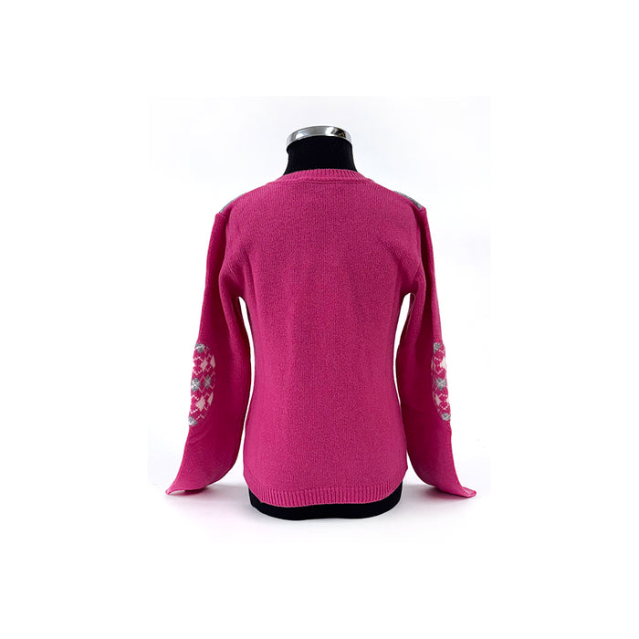 Ferrari Kids Diamond Tricot Jumper Fuchsia