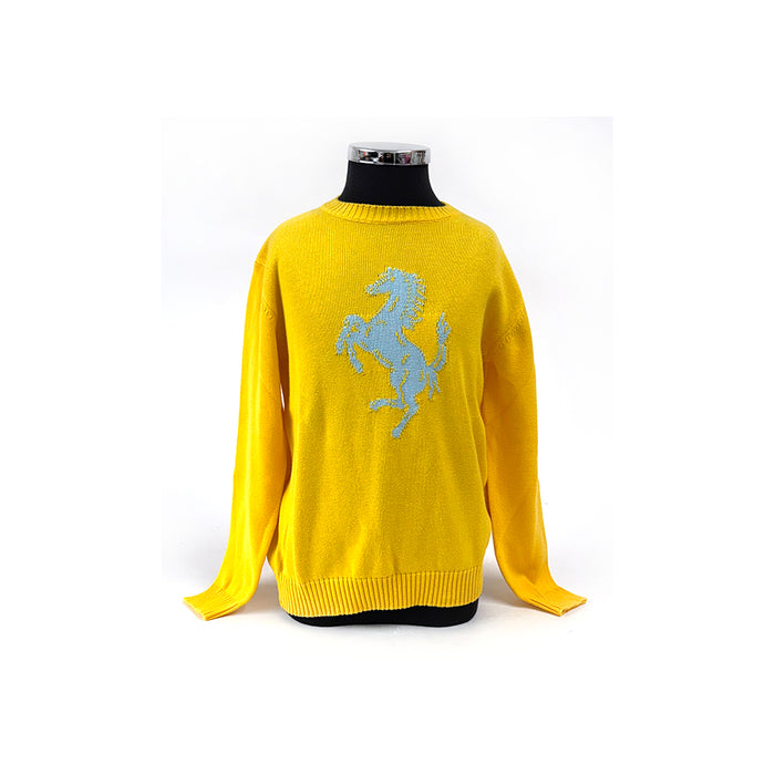 Ferrari Kids Tricot Jumper Yellow