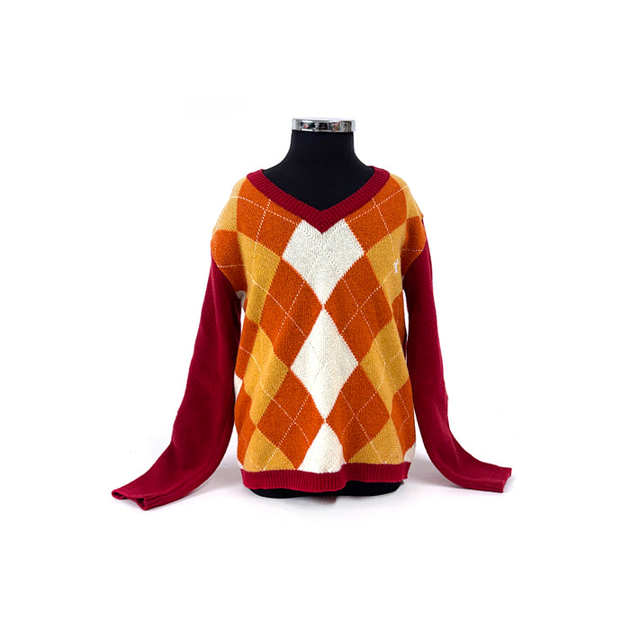 Ferrari Kids Diamond Tricot Jumper Red