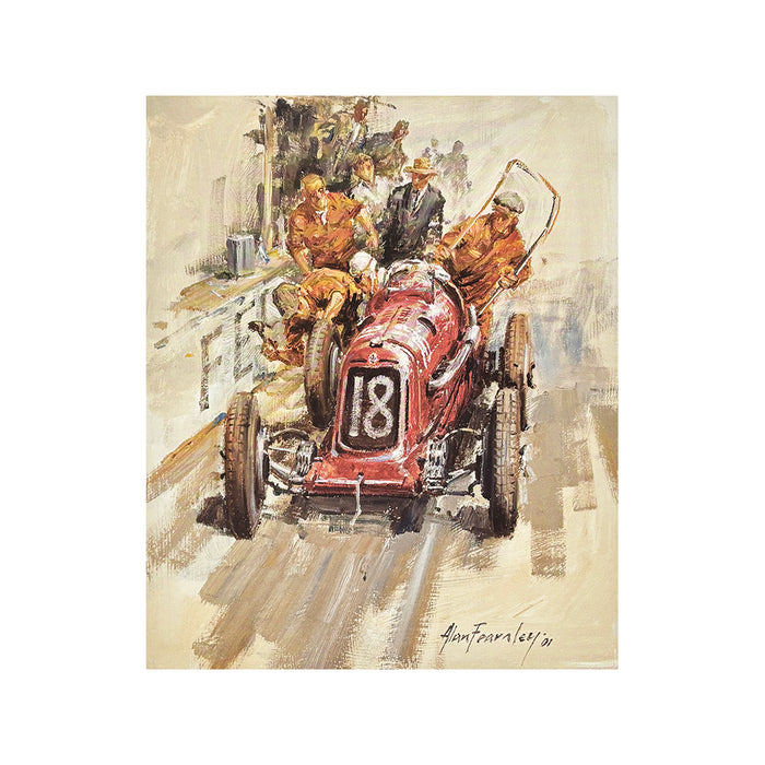 Alan Fearnley - Maserati 8CM