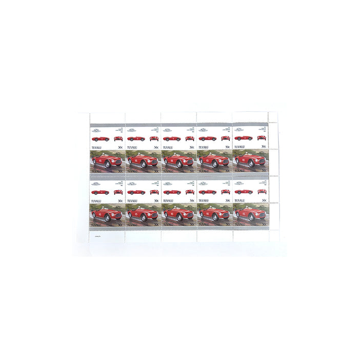 1952 Ferrari 212 Barchetta 20 Stamp Sheet