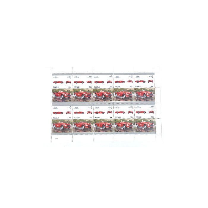 1952 Ferrari 212 Barchetta 20 Stamp Sheet