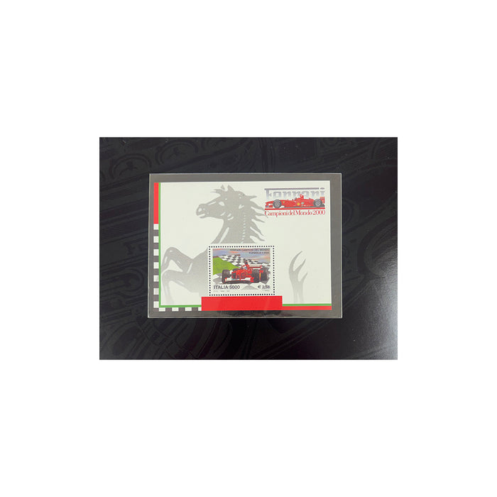 Ferrari 2001 Italian Stamp & Covers