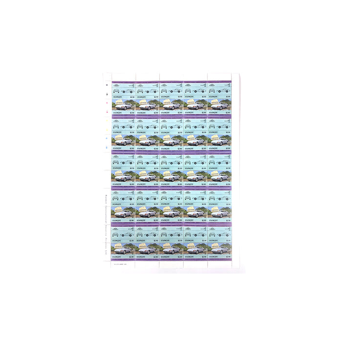 Ferrari Daytona Tuvalu Stamps