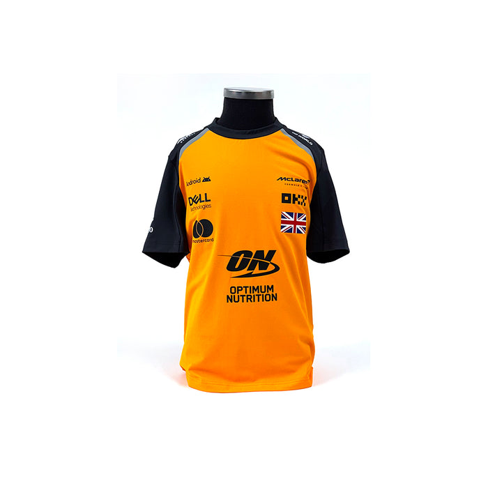 McLaren Kids Team Norris Set Up Tee Autumn Glory