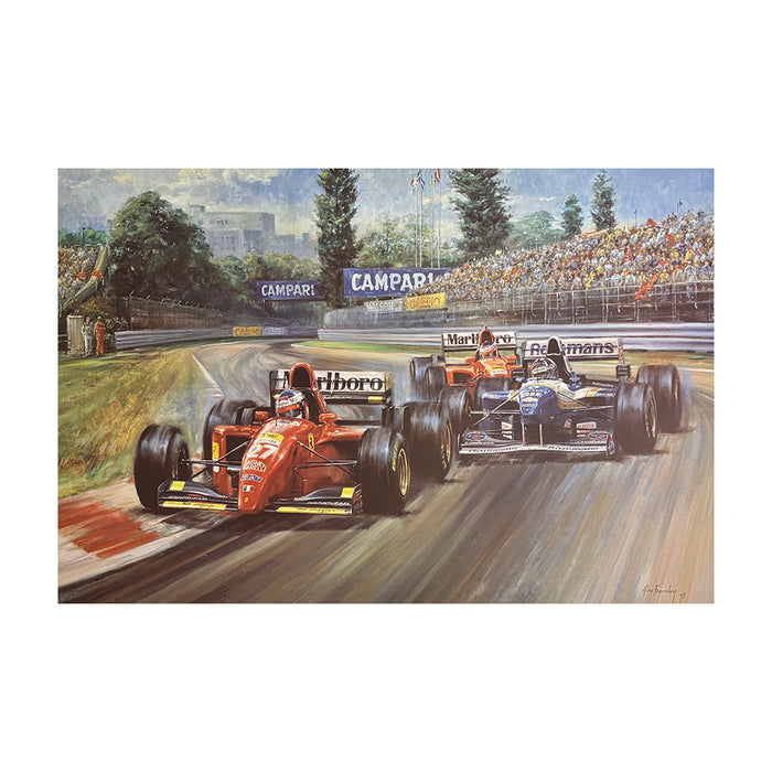 Alan Fearnley - Alesi Ferrari 105