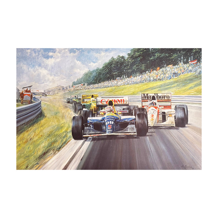 Alan Fearnley - Nigel Mansell OBE World Champion