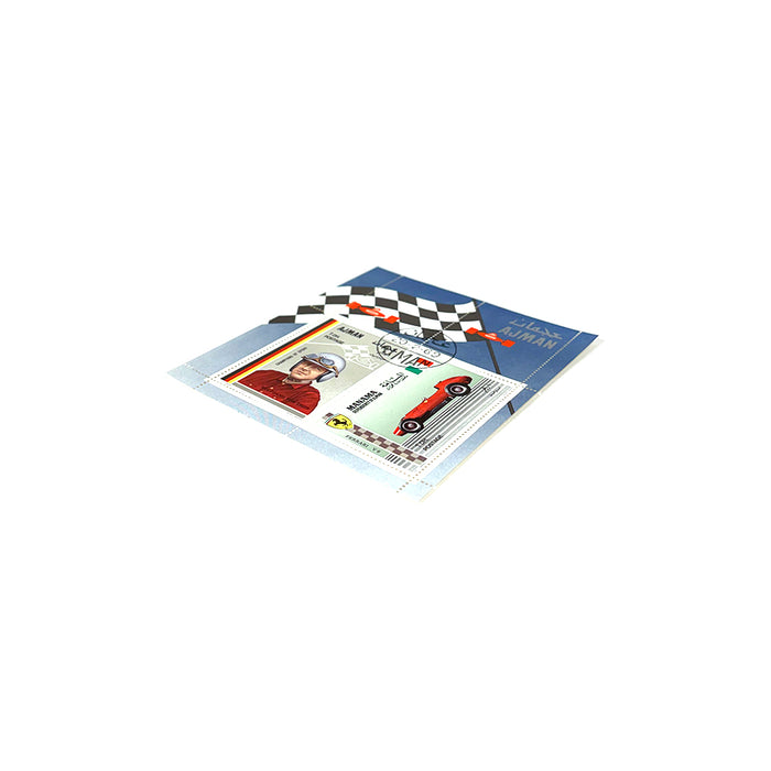 Ferrari Stamps Emirate of Ajman Stamps 1969