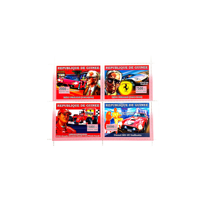 2006 Republic of Guinea Ferrari Stamps