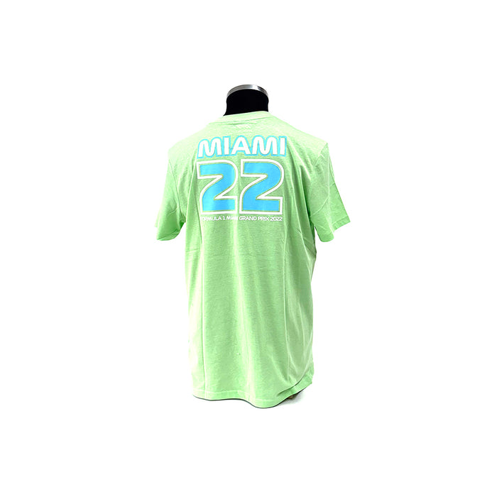 Formula 1 Miami GP Tee Lime