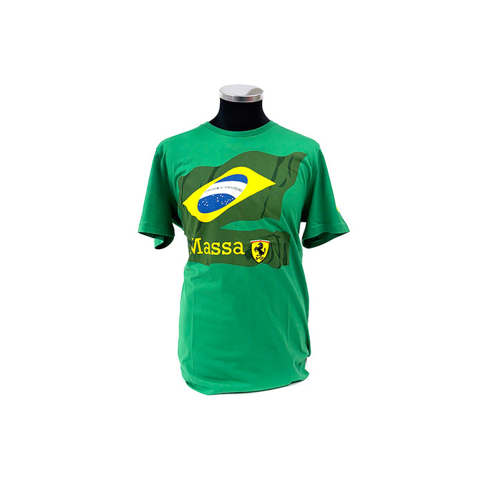 Ferrari F1 Massa Brazil Tee Green 2008