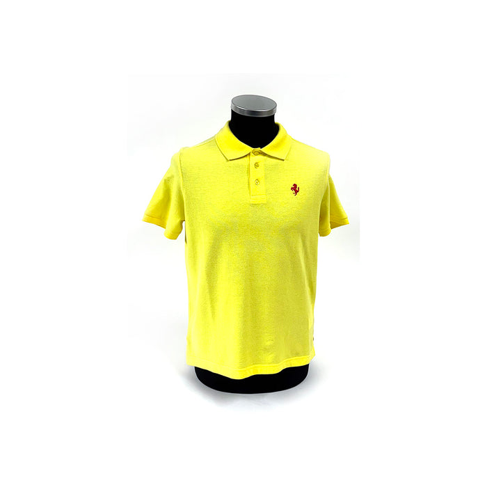 Ferrari Classic Prancing Horse Polo Yellow