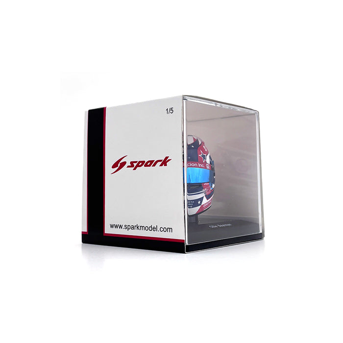 Spark 1/5 2025 Ollie Bearman Helmet USA GP