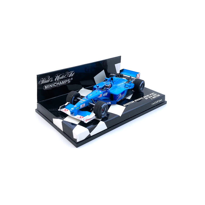 Minichamps 1/43 2001 Benetton B201 Button USA 400010108