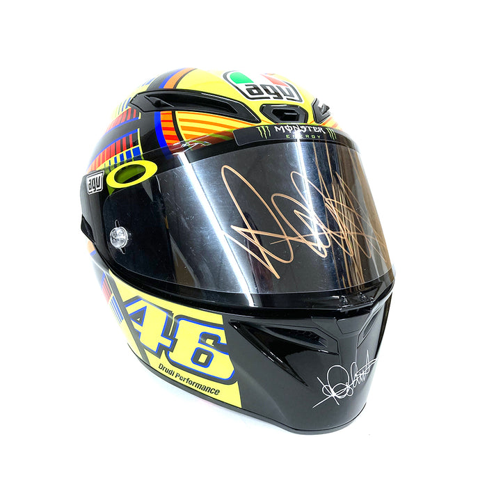 2015 Valentino Rossi Replica Helmet Signed