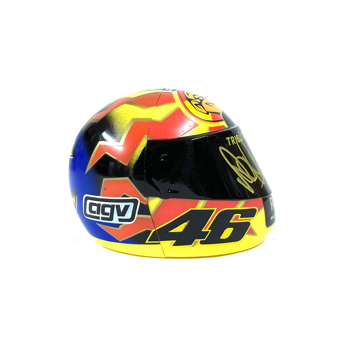 1/2 Scale Helmet 2001 Rossi Signed