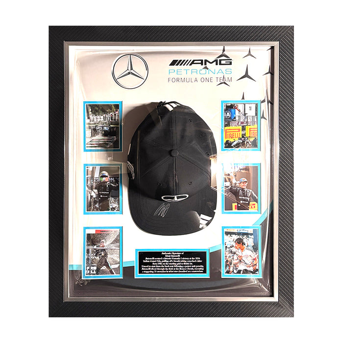 Kimi Antonelli Signed Cap Framed