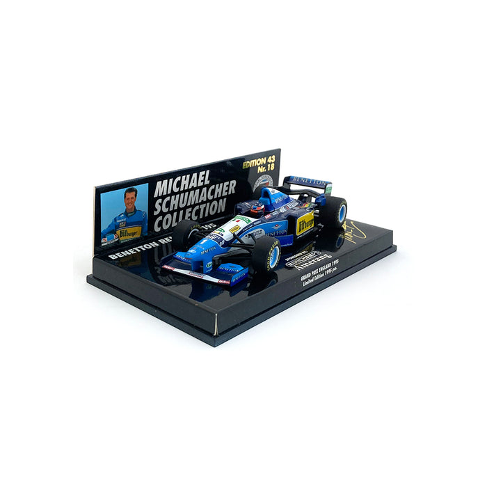 Minichamps 1/43 1995 Benetton B195 Schumacher England 510954312