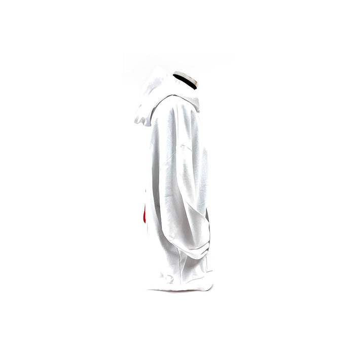 Visa Cash App Large Logo Hoodie White