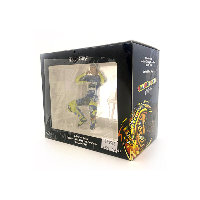 Minichamps 1/12 2014 Rossi Ear Plugs Figurine 312140046