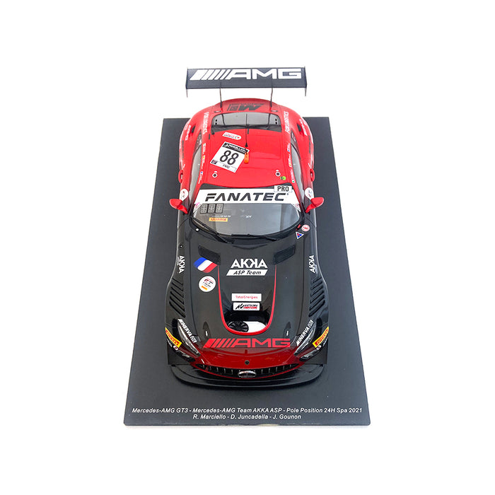 Spark 1/18 2021 Mercedes AMG GT3 #88 Spa 18SB039