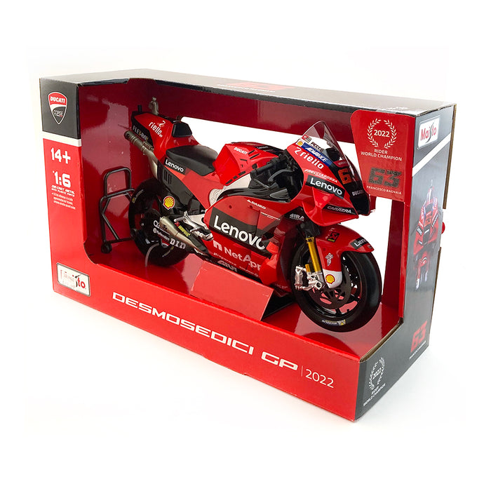 Maisto 1/6 2022 Ducati Desmosedici Bagnaia 32229