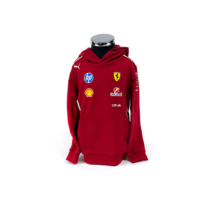Ferrari 2025 Puma Kids Team Hoodie