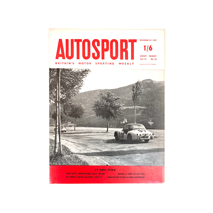 Autosport 27th December 1957 Magazine