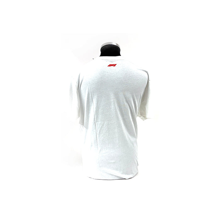 Formula 1 Small Logo Tee White