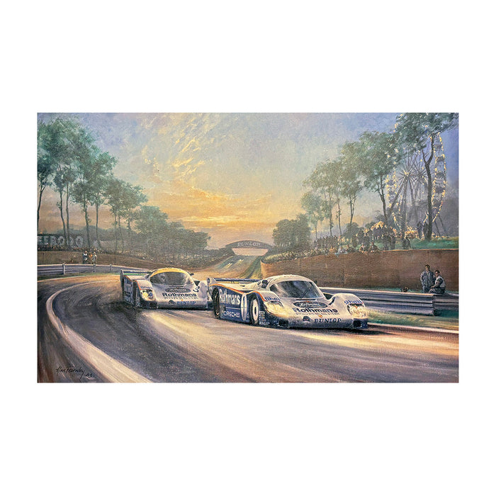 Alan Fearnley - Sunset at Le Mans