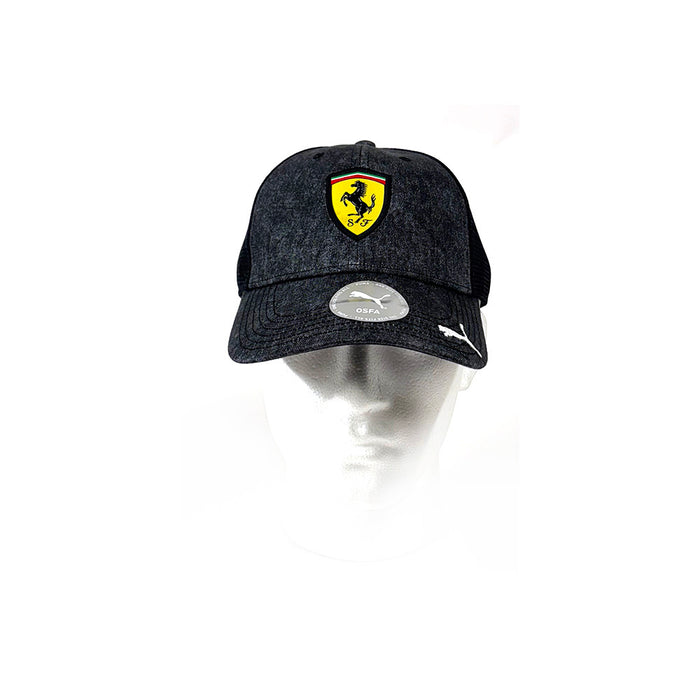 Ferrari Trucker Cap Black