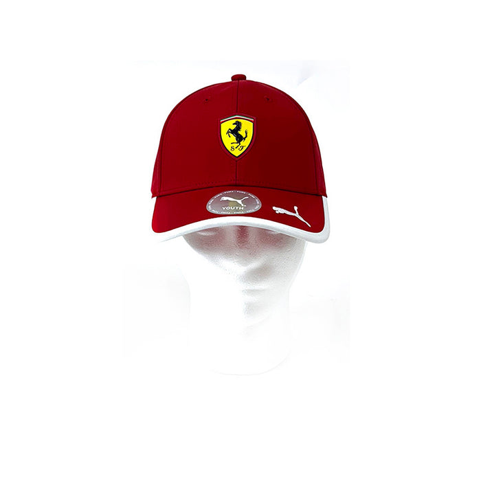 Ferrari 2025 Kids Scudetto Cap Dark Cherry