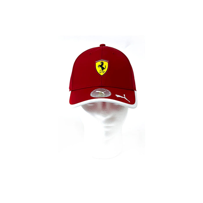 Ferrari 2025 Kids Scudetto Cap Dark Cherry