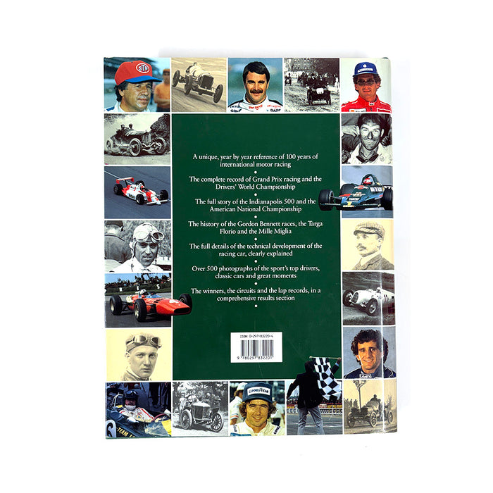 The Chequered Flag 100 Years of Motor Racing Book By Ivan Rendall