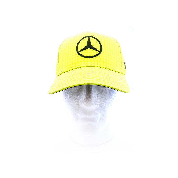 Mercedes Petronas 2023 Lewis Hamilton Cap Yellow