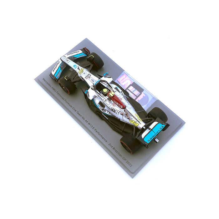 Spark 1/43 2022 Mercedes W13 Lewis Hamilton Brazil S8556