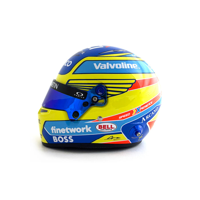 Bell 1/2 Scale Helmet 2024 Fernando Alonso Signed