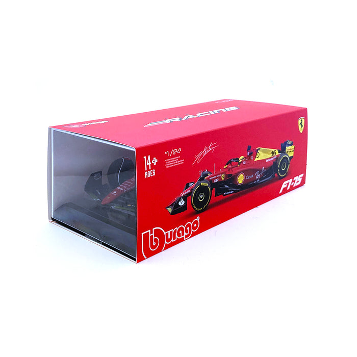 Burago 1/24 2022 Ferrari F1-75 Leclerc 1826806