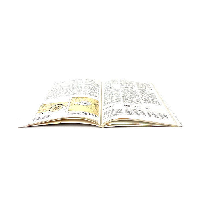 1981 Ferrari 512 BBi Owners Manual